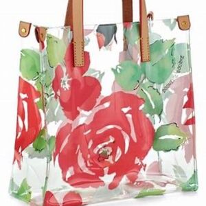 Dooney & Burke Clear/Floral Tote
